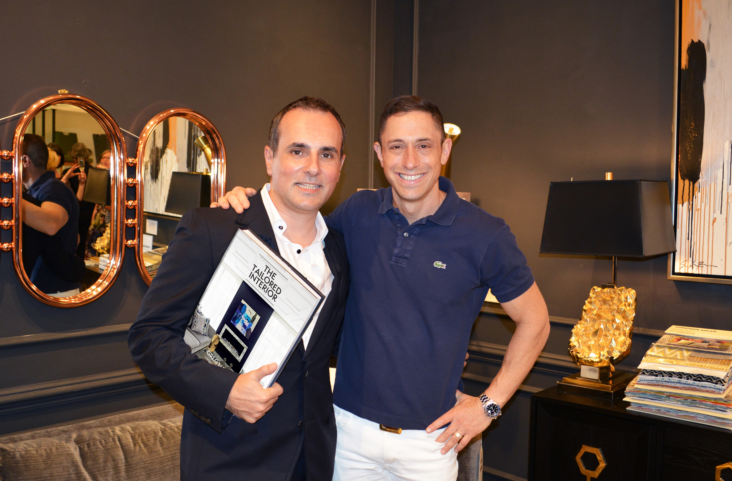 Greg Natale and Jonathan Adler in New York City